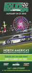 Flyer of Daytona International Speedway, 27/01/2013