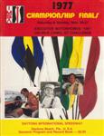Programme cover of Daytona International Speedway, 27/11/1977