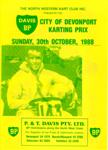 Programme cover of Devonport, 30/10/1988