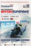 Programme cover of Donington Park Circuit, 02/04/2017
