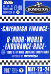Programme cover of Donington Park Circuit, 24/05/1987