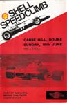 Programme cover of Doune Hill Climb, 18/06/1972