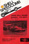 Programme cover of Doune Hill Climb, 17/09/1972