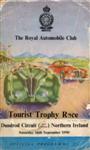 Programme cover of Dundrod Circuit, 16/09/1950