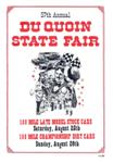 Programme cover of DuQuoin State Fairgrounds, 26/08/1979