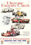 Programme cover of Sydney Motorsport Park, 19/09/1999