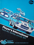 Programme cover of Edmonton International Speedway, 20/06/1971