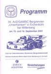 Programme cover of Eichenb&uuml;hl Hill Climb, 16/09/2001