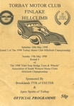 Programme cover of Finlake Park Hill Climb, 17/05/1998