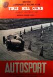 Programme cover of Firle Hill Climb, 29/05/1966
