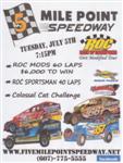 Programme cover of Five Mile Point Speedway, 05/07/2011