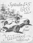 Programme cover of Fleetwood Hill Climb, 05/09/1965
