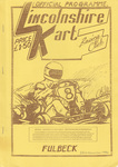 Programme cover of Fulbeck, 23/11/1986