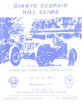 Programme cover of Giants' Despair Hill Climb, 22/07/1973