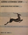 Programme cover of Grand Central Auto Show, 1936