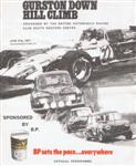 Programme cover of Gurston Down Hill Climb, 27/06/1971