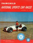 Programme cover of Hagerstown Speedway, 16/10/1955