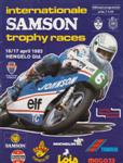 Programme cover of Varsselring, 17/04/1983