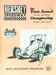 Programme cover of Hershey Stadium Speedway, 1969