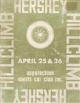 Programme cover of Hershey Hill Climb, 26/04/1970