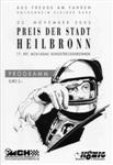 Programme cover of Hockenheimring, 02/11/2002