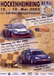 Programme cover of Hockenheimring, 12/05/2002