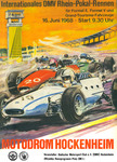 Programme cover of Hockenheimring, 16/06/1968