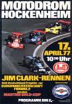 Programme cover of Hockenheimring, 17/04/1977