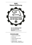 Programme cover of Hockenheimring, 21/03/1982