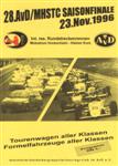 Programme cover of Hockenheimring, 23/11/1996