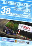 Programme cover of Homburg Hill Climb, 17/07/2011