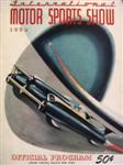 Programme cover of International Motor Sports Show, 1952