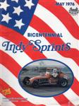 Programme cover of Indianapolis Raceway Park, 15/05/1976
