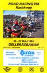 Programme cover of Karlskoga Motorstadion, 27/05/1984