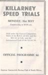 Programme cover of Killarney, 31/05/1946
