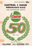 Programme cover of Killarney, 15/12/1979