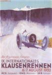Poster of Klausen Hill Climb, 07/08/1932