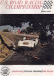 Programme cover of Laguna Seca Raceway, 03/05/1964