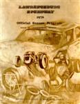 Programme cover of Lawrenceburg Speedway, 1970