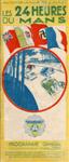 Programme cover of Circuit de la Sarthe, 20/06/1937