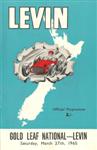 Programme cover of Levin Motor Racing Circuit, 27/03/1965