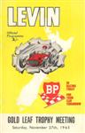 Programme cover of Levin Motor Racing Circuit, 27/11/1965