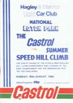 Programme cover of Loton Park Hill Climb, 25/08/1985
