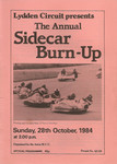 Programme cover of Lydden Hill Race Circuit, 28/10/1984