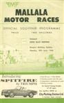 Programme cover of Mallala Motor Sport Park, 10/06/1963