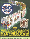 Programme cover of Manfeild Circuit, 15/11/2015