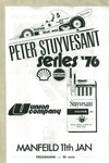 Programme cover of Manfeild Circuit, 11/01/1976