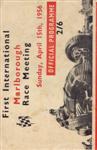 Programme cover of Marlborough Circuit (ZIM), 15/04/1956