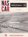 Programme cover of Martinsville Speedway, 11/08/1957