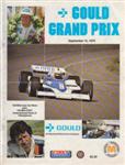 Programme cover of Michigan International Speedway, 15/09/1979